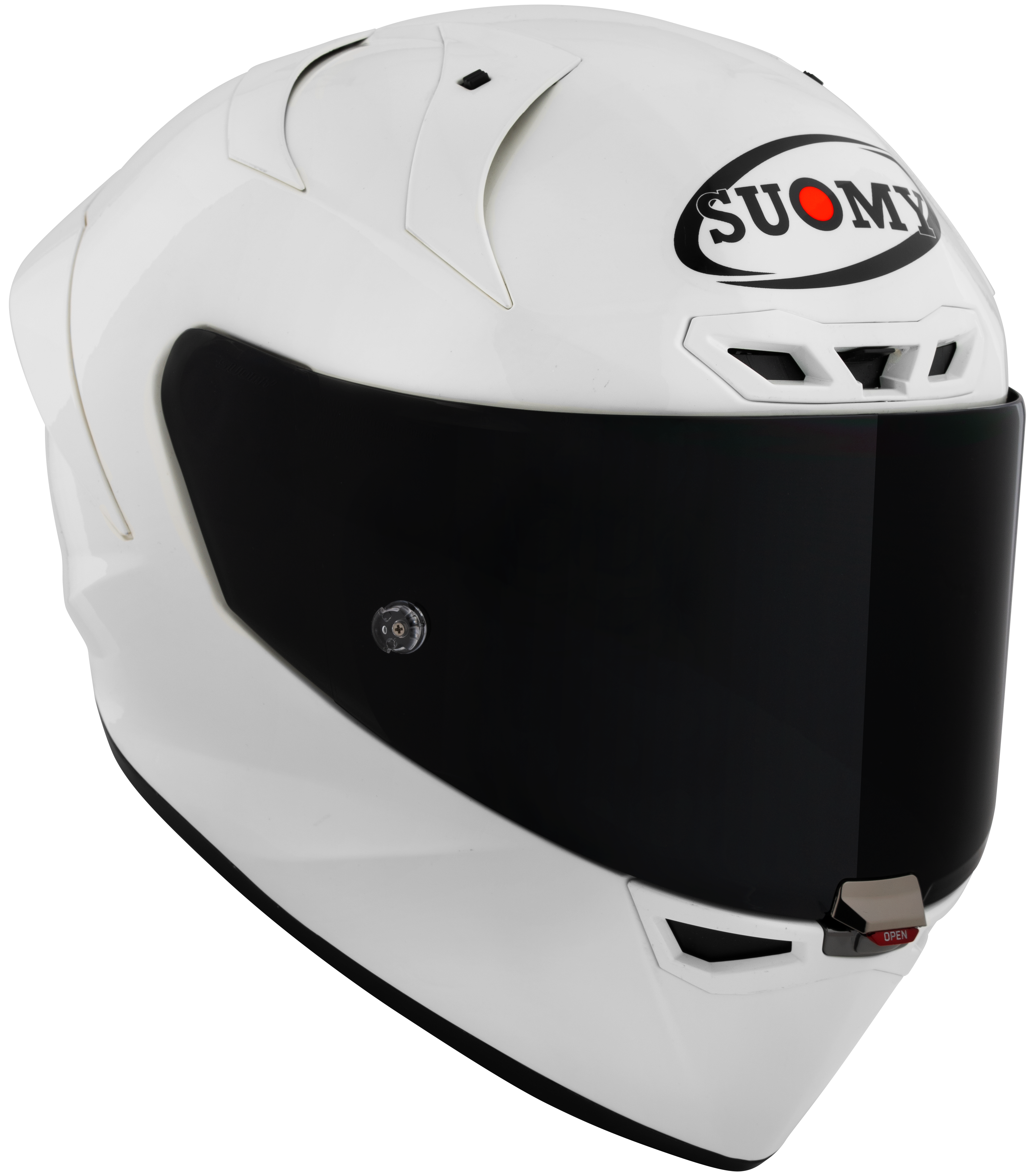 Suomy S1-XR GP Helm Plain White Glossy K6SX00W3
