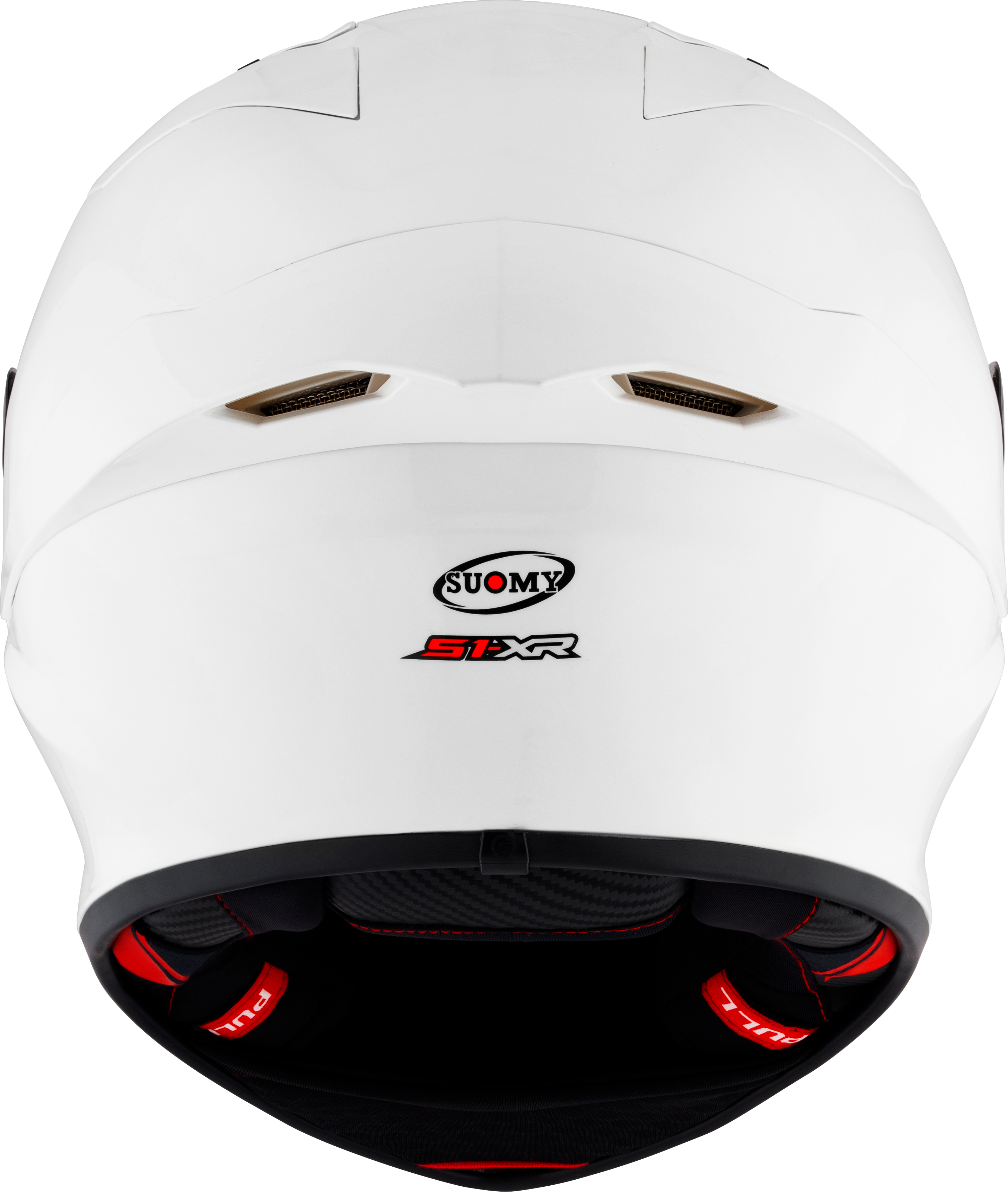 Suomy S1-XR GP Helm Plain White Glossy K6SX00W3
