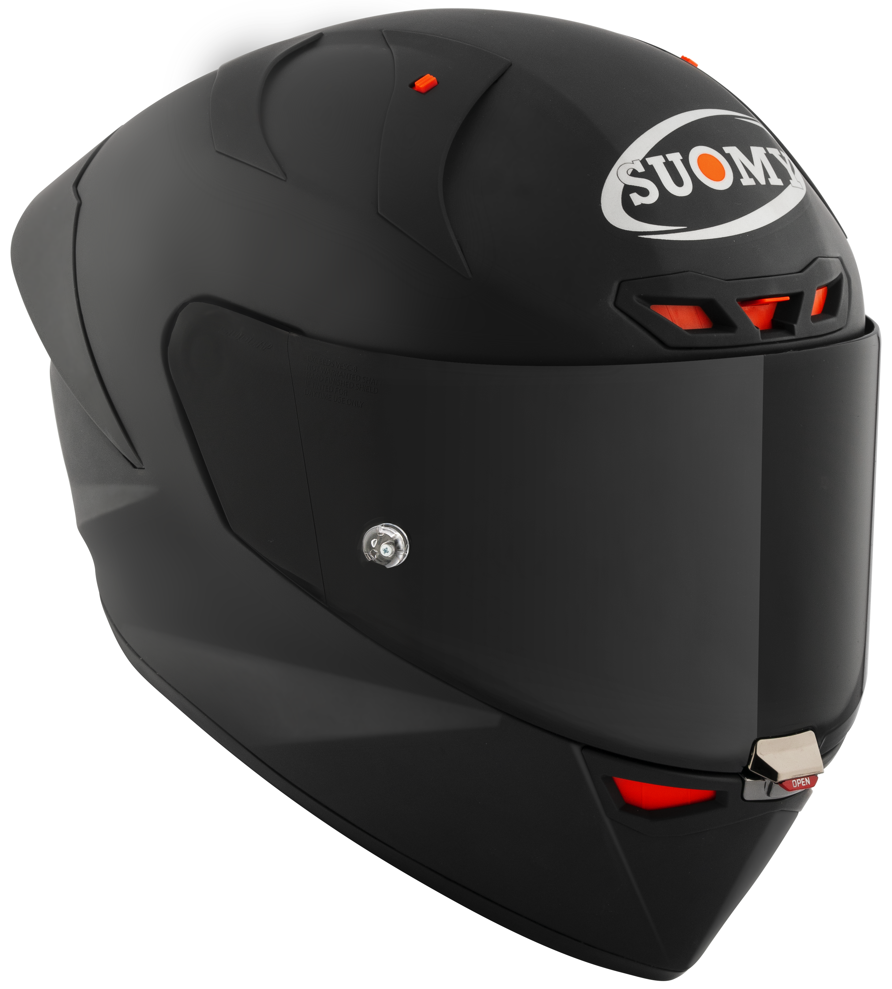 Suomy S1-XR GP Helm Plain Black Matt K6SX00X6