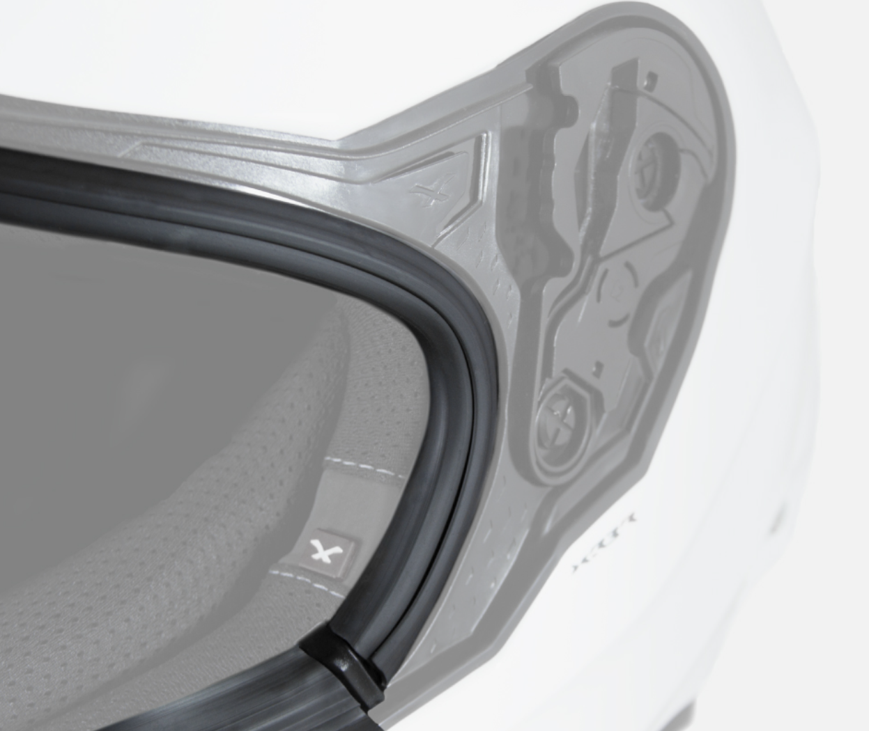 Nexx X.R3R Helm Swirl Carbon Himmelblau Gold 01XR323489780