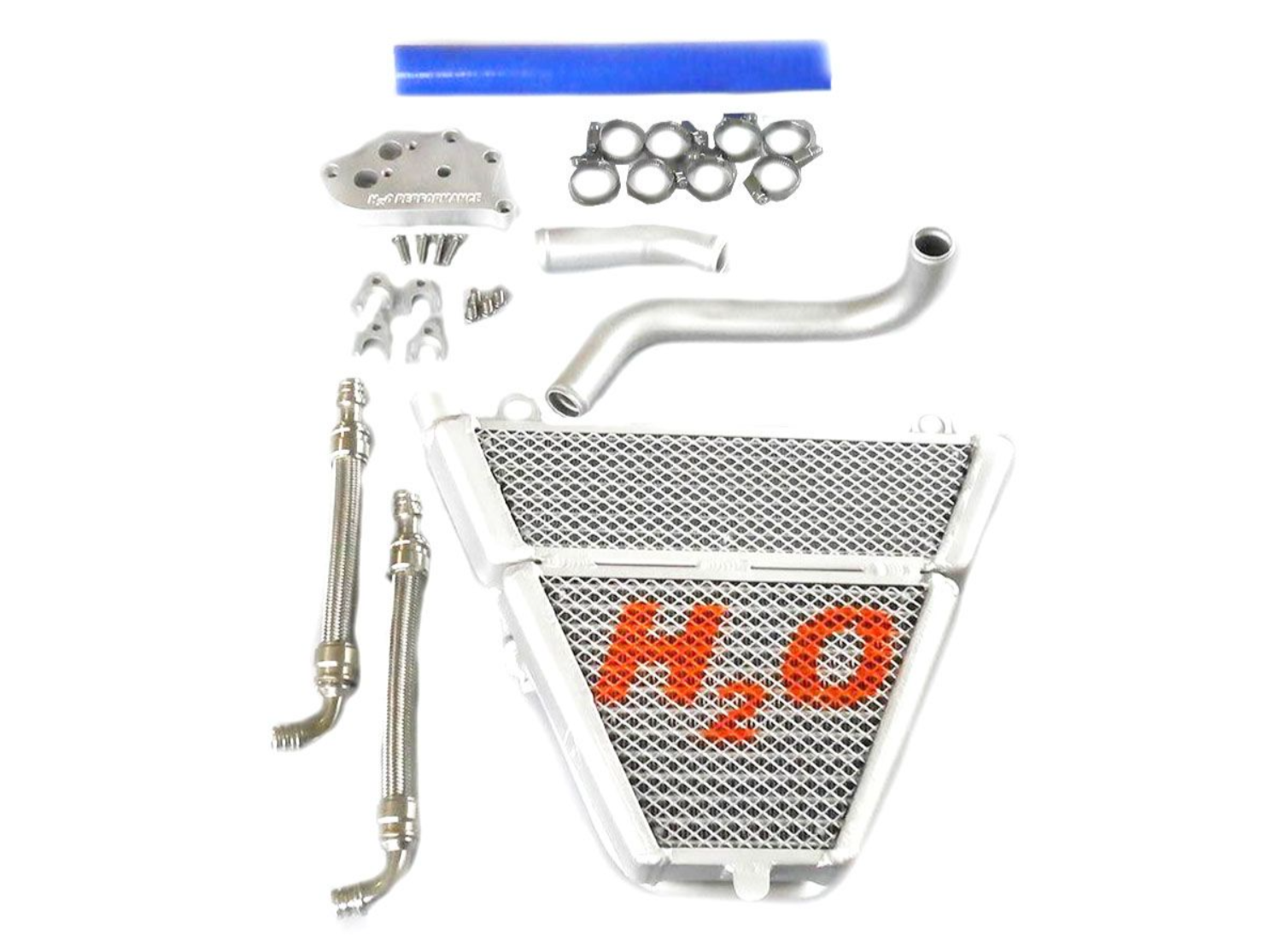 H2O Performance zusätzlicher Wasser + Ölkühler Kit Ducati Panigale 1299/S (15-18)