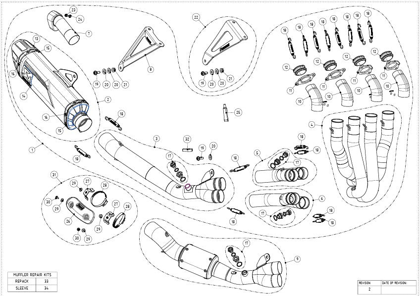 Akrapovic Evolution Line (Titanium) Honda CBR 1000 RR-R SC82 (24-26) S-H10E4-APLT