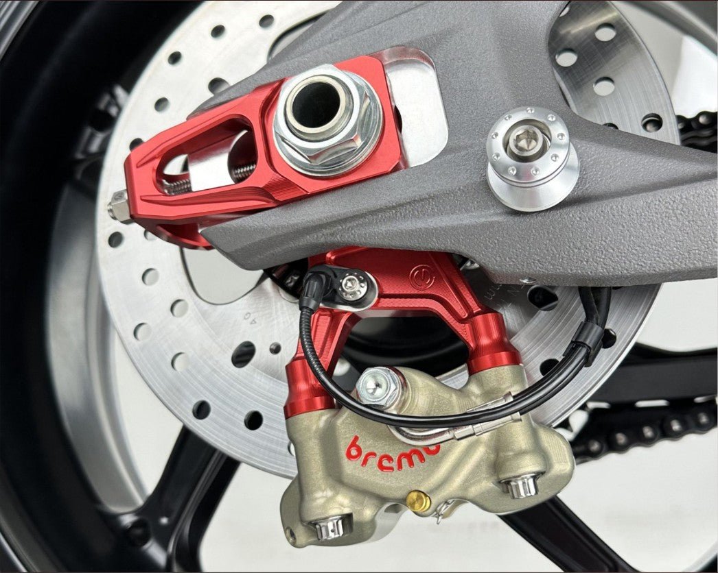 Kettenspanner Kit mit Bremssattelhalter und Brembo P2-30 69.5 mm XA6H530 Motocorse Ducati Panigale V4/S (25-26)