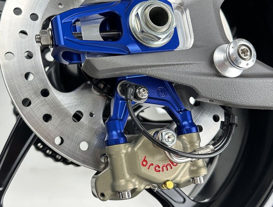 Kettenspanner Kit mit Bremssattelhalter und Brembo P2-30 69.5 mm XA6H530 Motocorse Ducati Panigale V4/S (25-26)