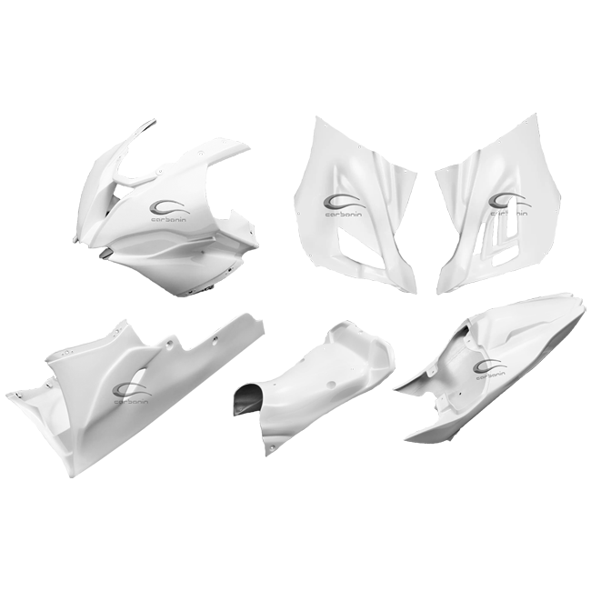 Komplettes Verkleidungsset Avio Fiber BMW S1000RR K67 (19-22) Carbonin