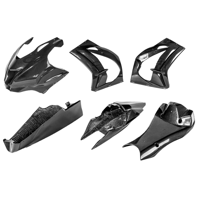 Komplettes Verkleidungsset Carbon Kawasaki ZX-10 R/RR (16-20) Carbonin
