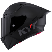 KYT R1R Racing Helm Plain schwarz matt Y6R100X6
