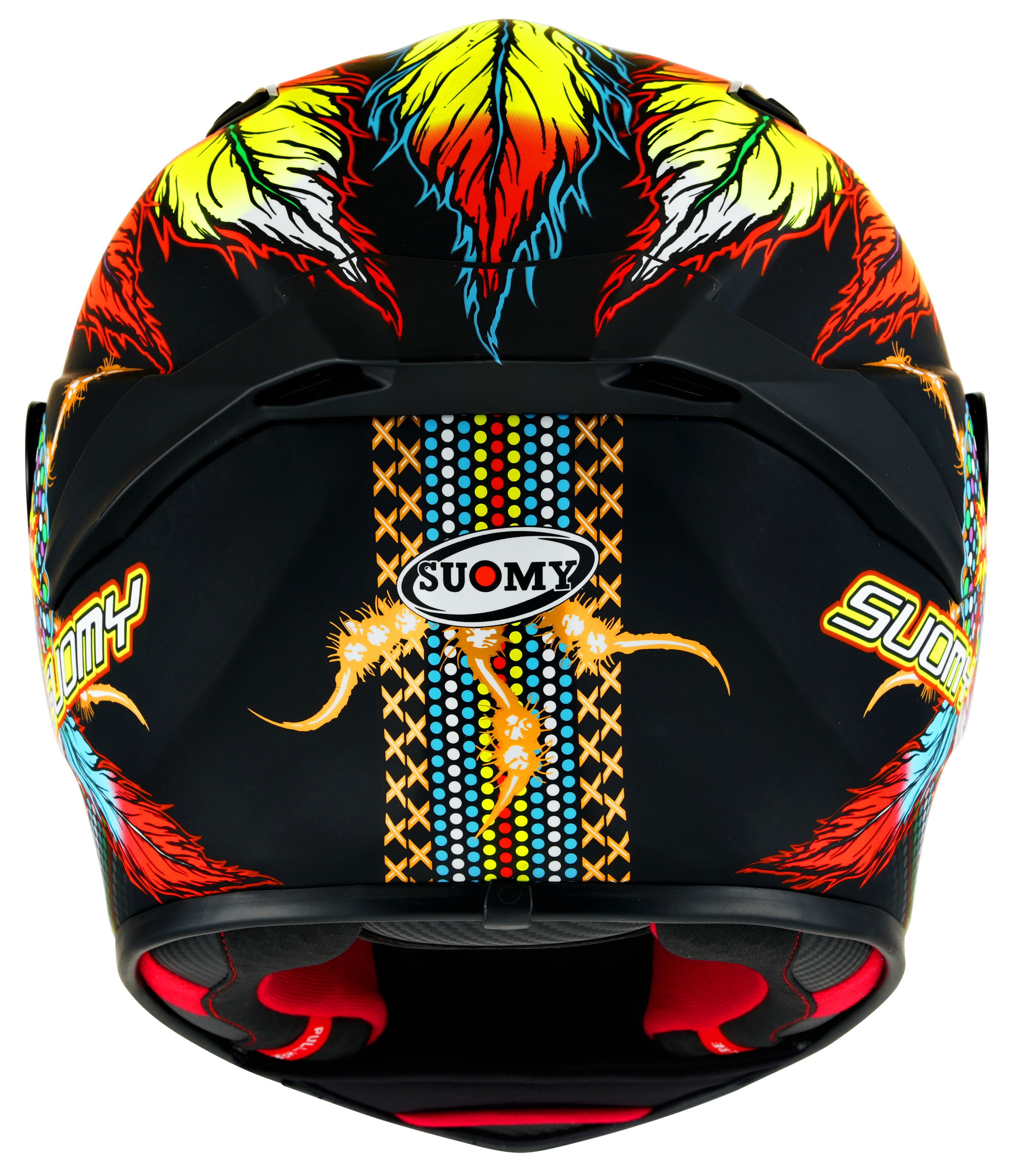 Suomy Track-1 Helm Chieftain Matt Black K6T10014