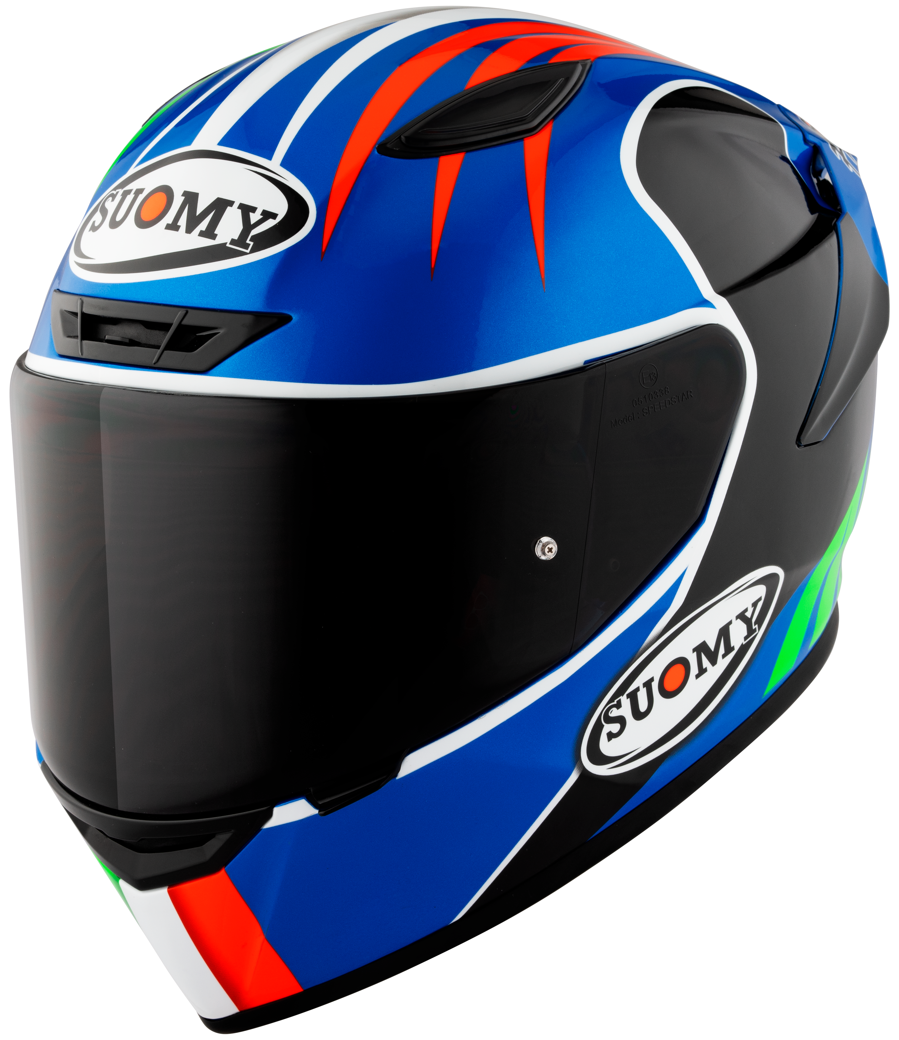 Suomy Track-1 Helm Francesco Pecco Bagnaia Mugello 2022 Replica K6T10016