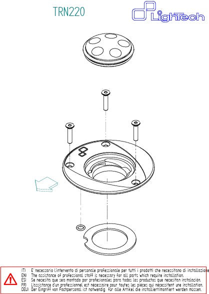 Tankdeckel Schraubverschluss LighTech Suzuki GSX-R 600/750 (04-16) TRN220