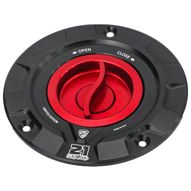 Tankdeckel mit Schnellverschluss Troy Bayliss Limited Edition CNC Racing Ducati Panigale V4/S/R (25-26) TS423TB