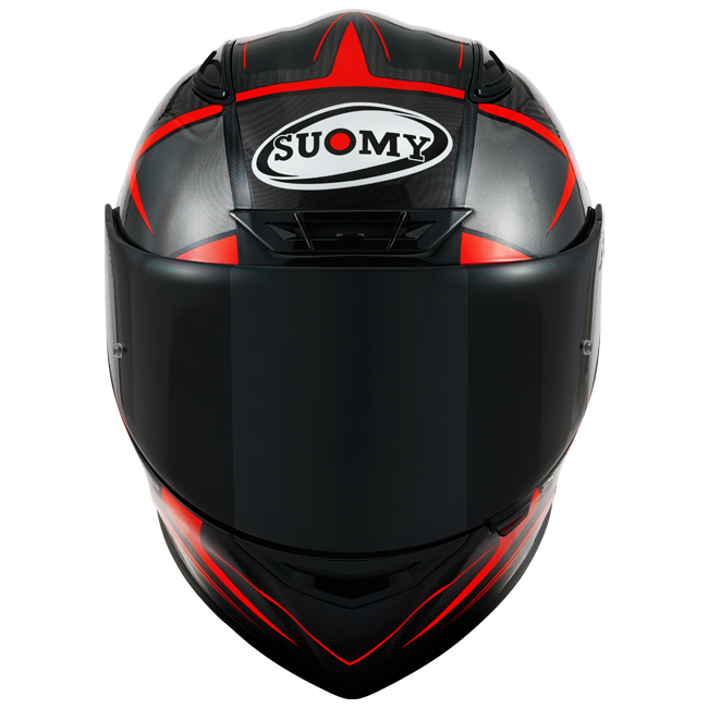 Suomy TX-Pro Helm Carbon Advance Rot Fluo K6TX0003
