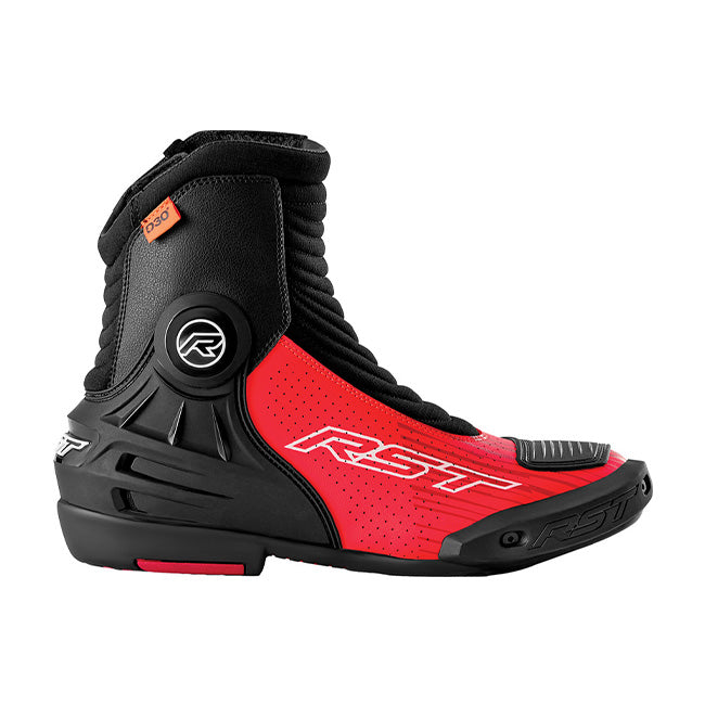 RST Tractech EVO D3O Kurzer Motorradstiefel | Herren | Rot/Schwarz | 103697