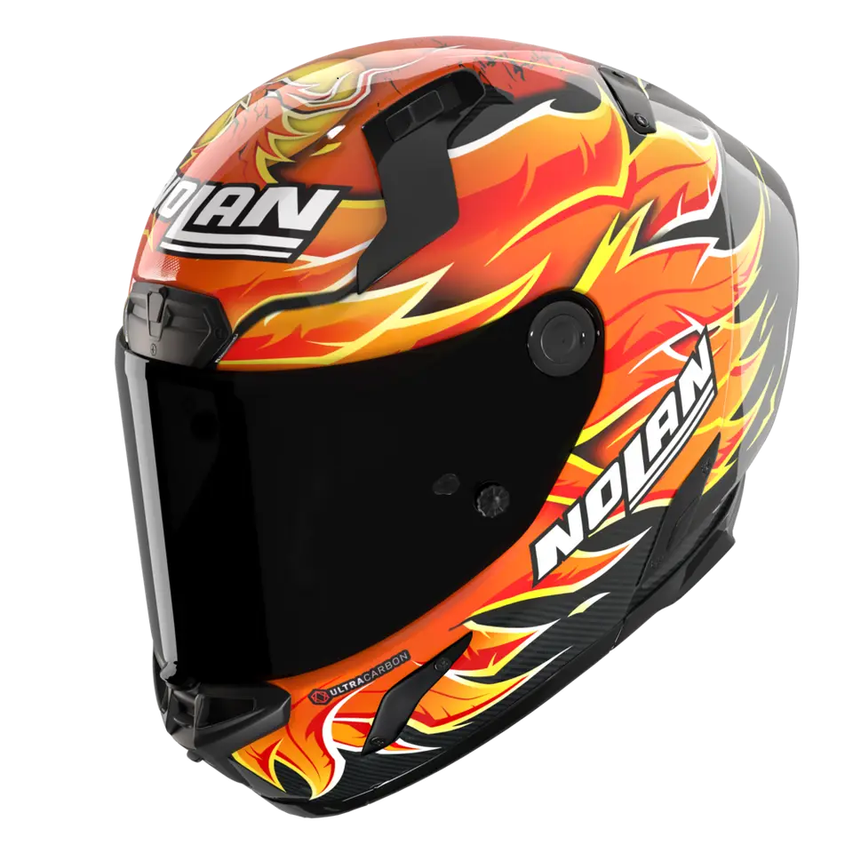 Nolan X-804 RS Helm Ultra Carbon Andrea Iannone "The Maniac" Replica 2025