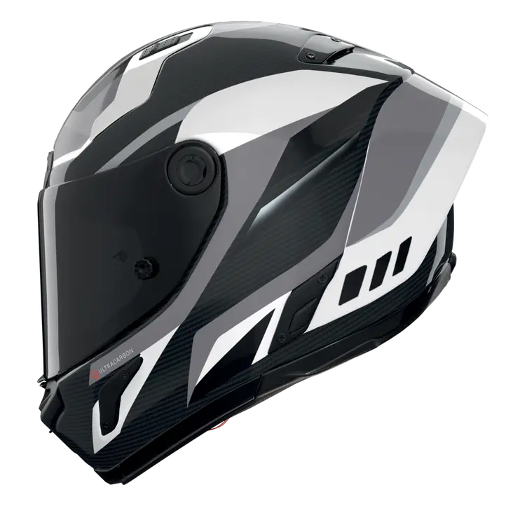 Nolan X-804 RS Helm Ultra Carbon Lesmo Weiß/Schwarz/Grau 363