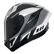 Nolan X-804 RS Helm Ultra Carbon Lesmo Weiß/Schwarz/Grau 363