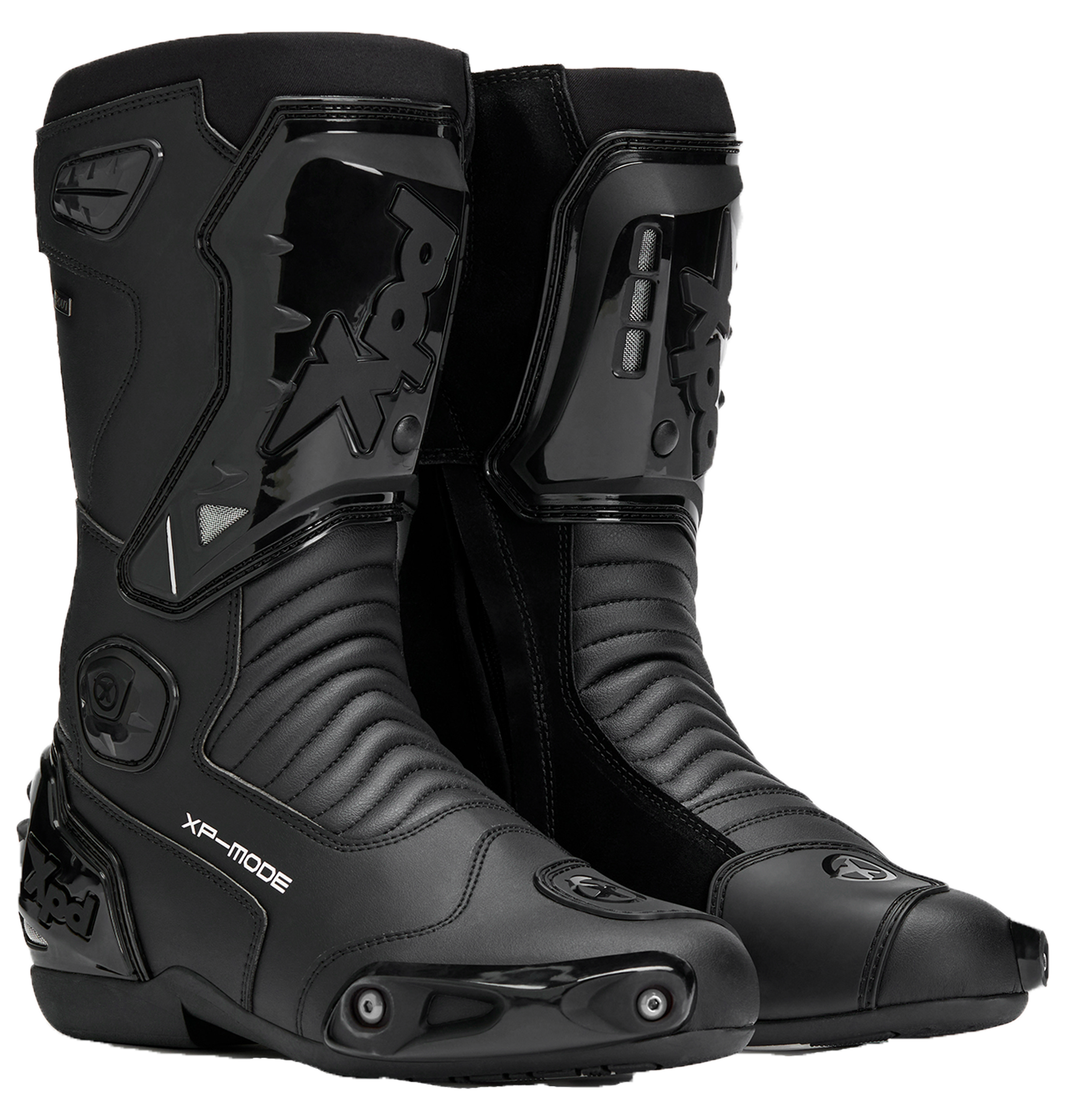 XPD XP-Mode Motorradstiefel | Herren | Schwarz