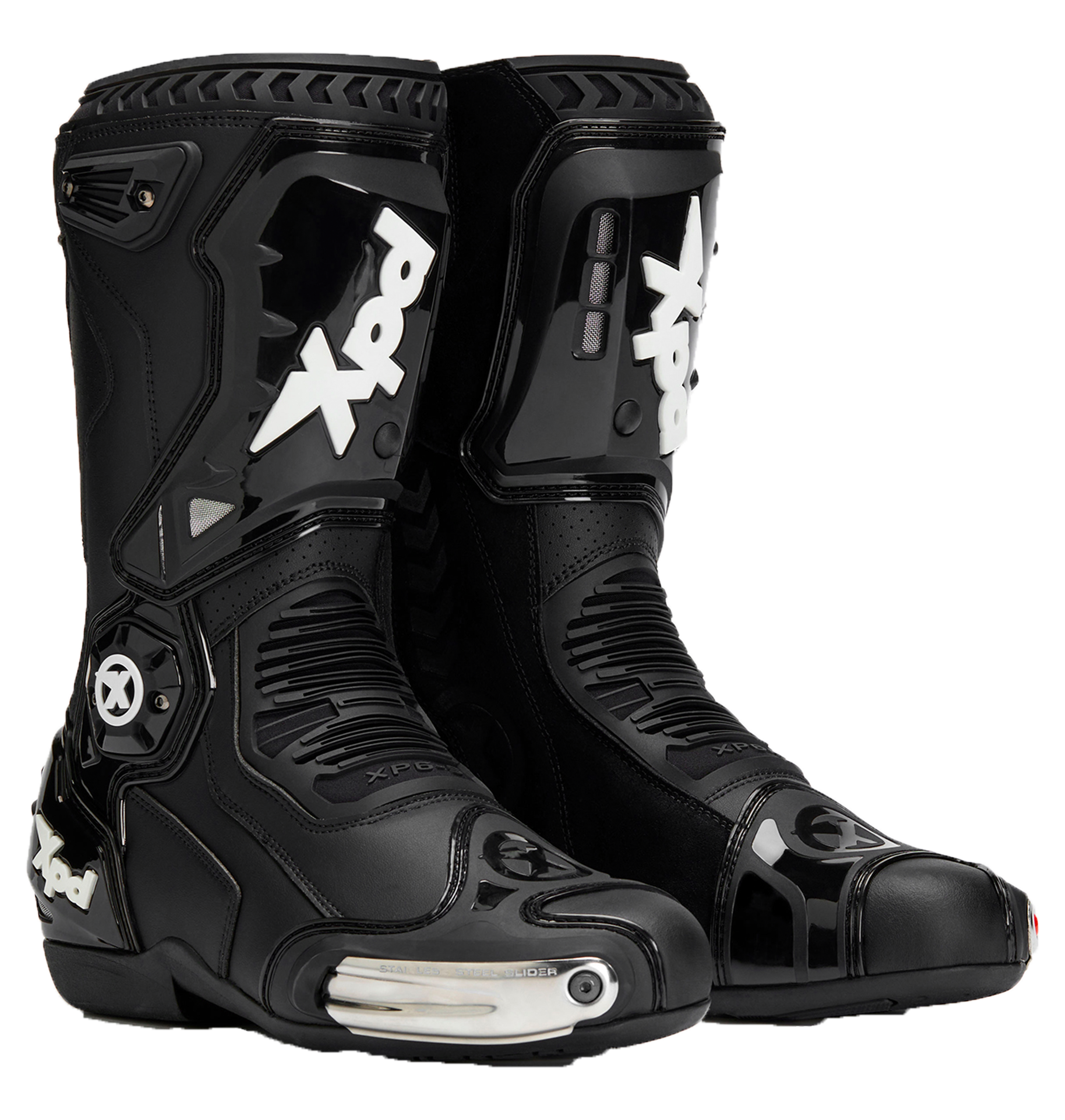 XPD XP6-S Motorradstiefel | Herren | Schwarz