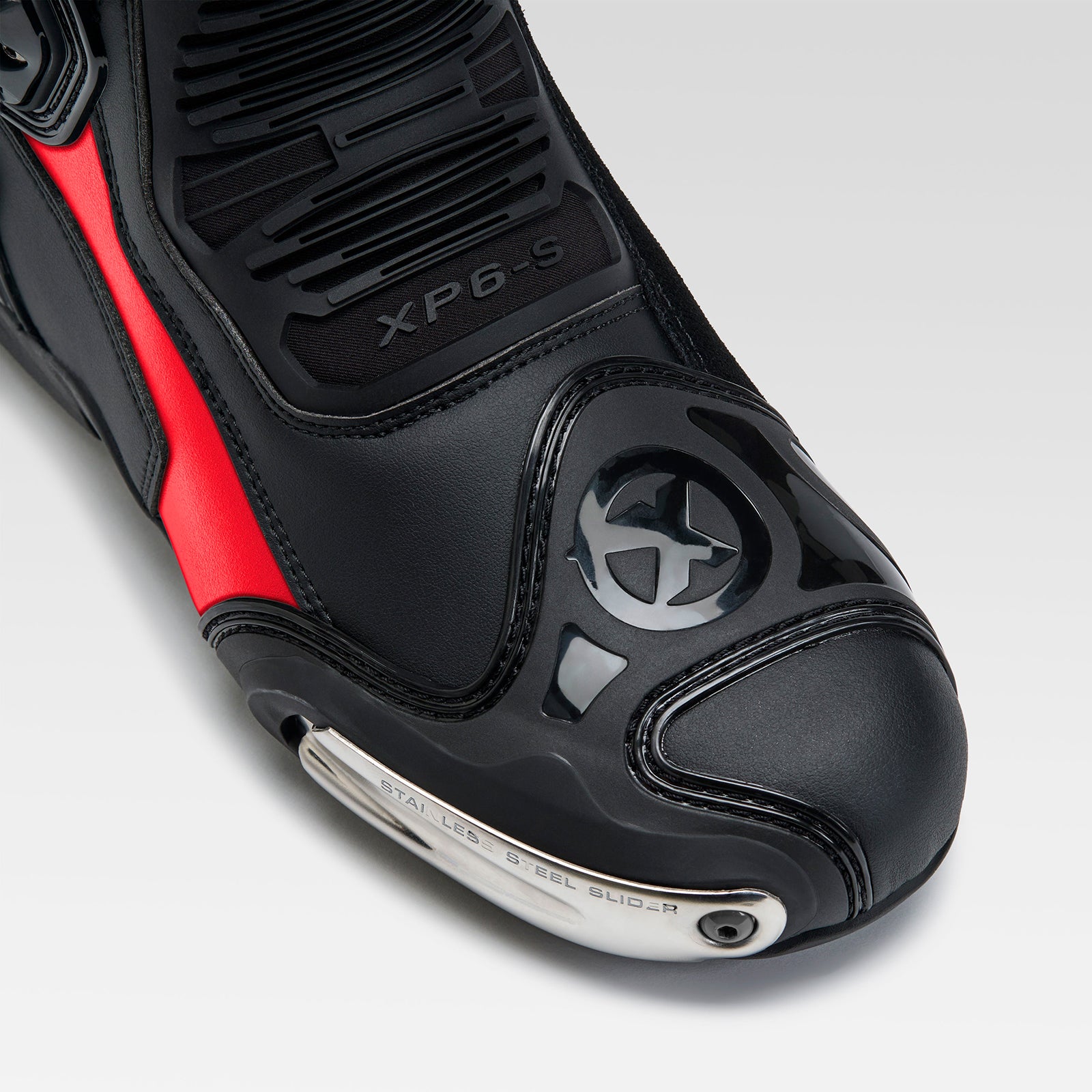 XPD XP6-S Motorradstiefel | Herren | Rot/Schwarz