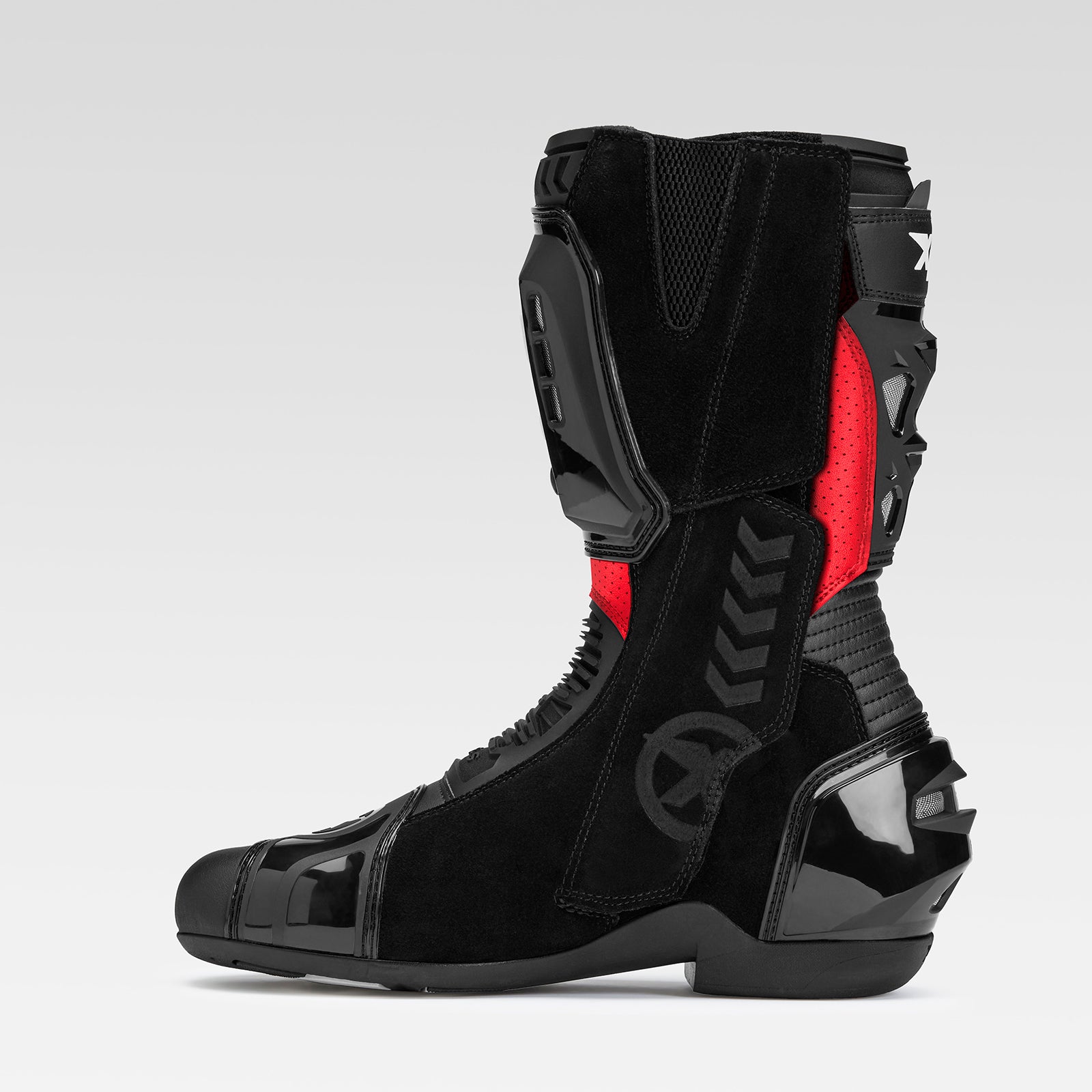 XPD XP6-S Motorradstiefel | Herren | Rot/Schwarz