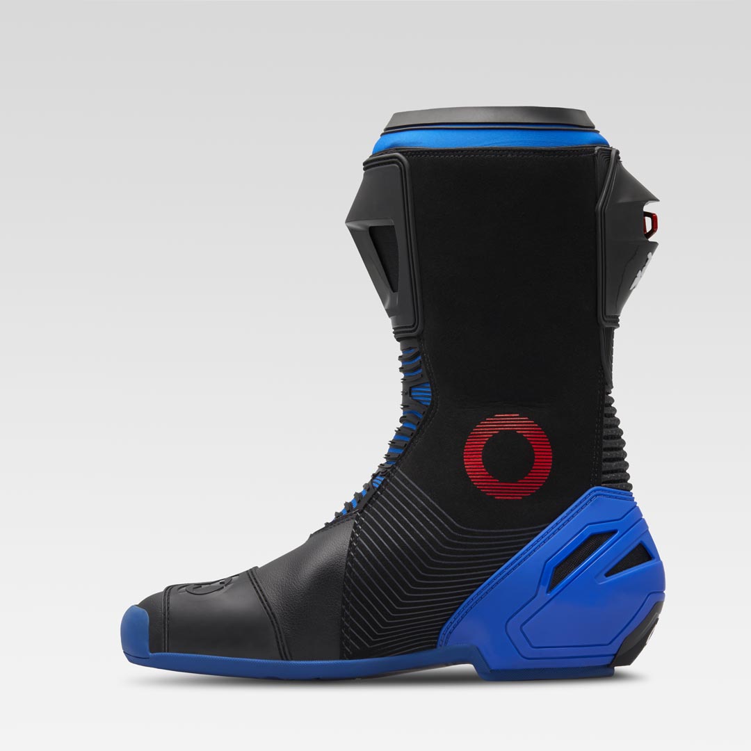 XPD XP9-S Racing und Straßen Motorradstiefel | Herren | Schwarz/Blau