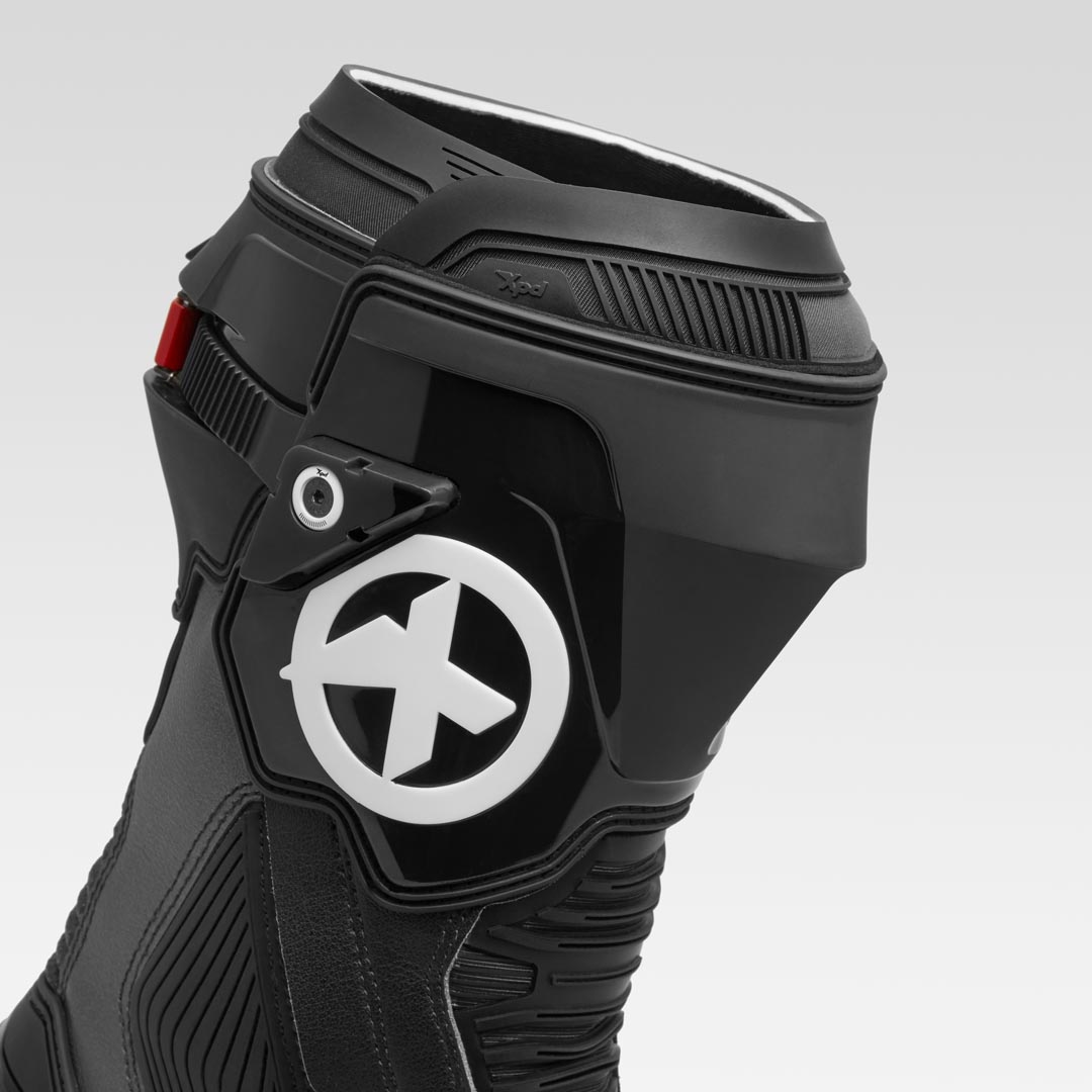 XPD XP9-S Racing und Straßen Motorradstiefel | Herren | Schwarz