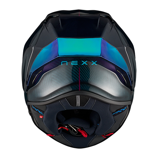 Nexx X.R3R Helm Hadal Carbon Blau Türkis 01XR323511782