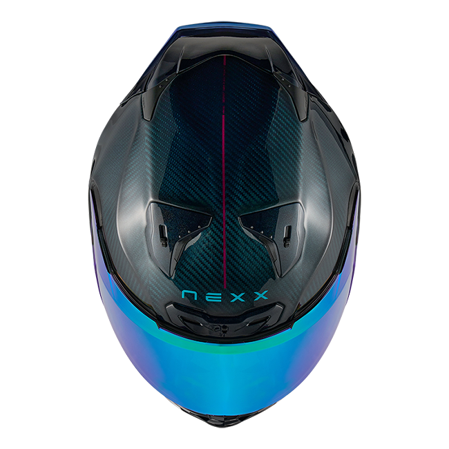 Nexx X.R3R Helm Hadal Carbon Blau Türkis 01XR323511782