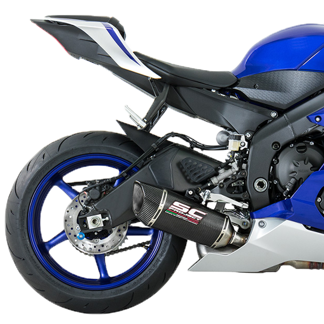 SC-Project Slip-On SC1-R Yamaha YZF-R6 RJ27 (17-25) Y21A-L90C