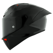 KYT KX-1 Race GP Helm Plain Schwarz Y6KX00X6