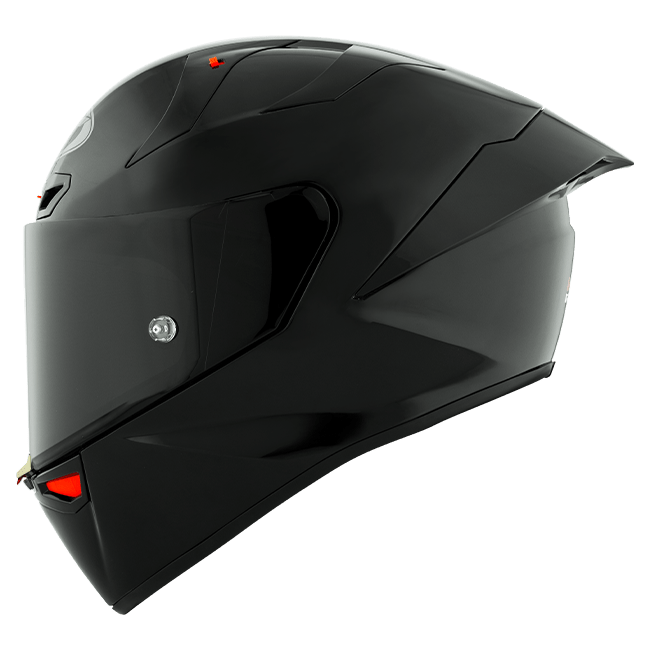 KYT KX-1 Race GP Helm Plain Schwarz Y6KX00X6