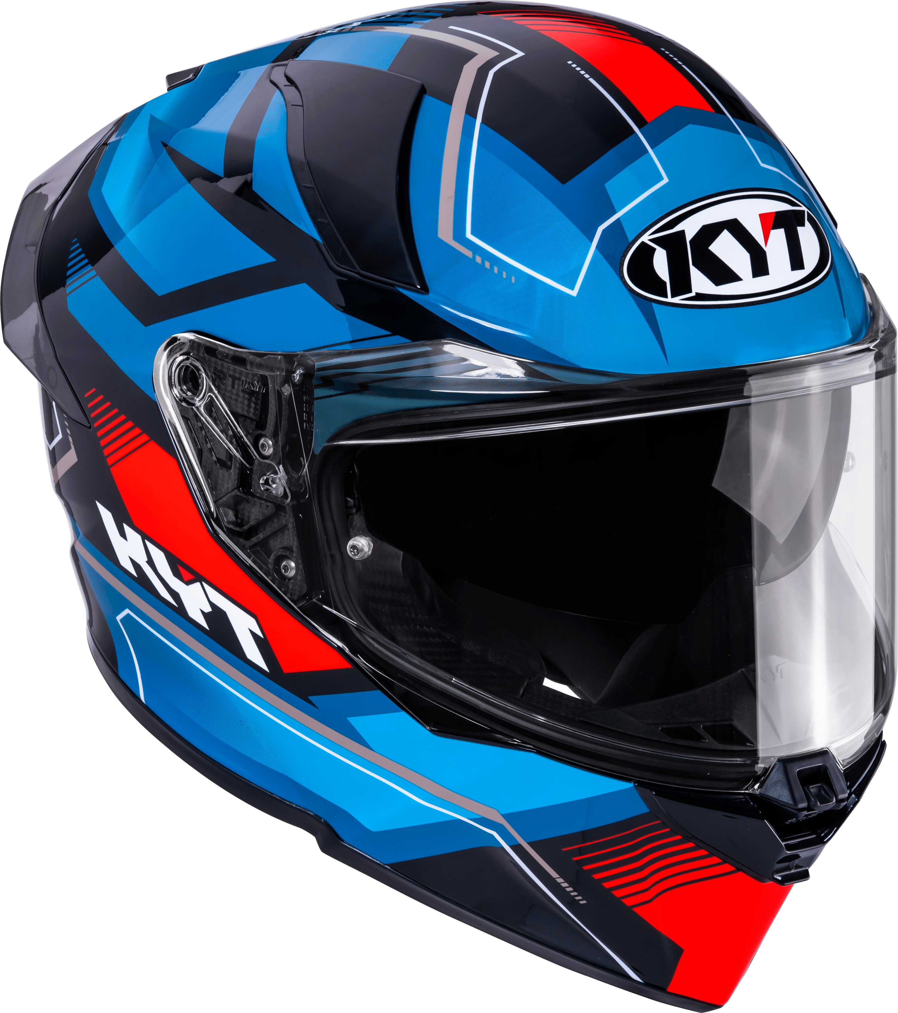 KYT R2R Helm Parsec Schwarz / Blau / Rot Y6R20024