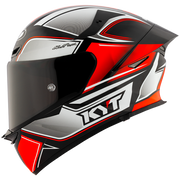 KYT TT-Revo Helm Tourist Red Fluo Y6TR0012