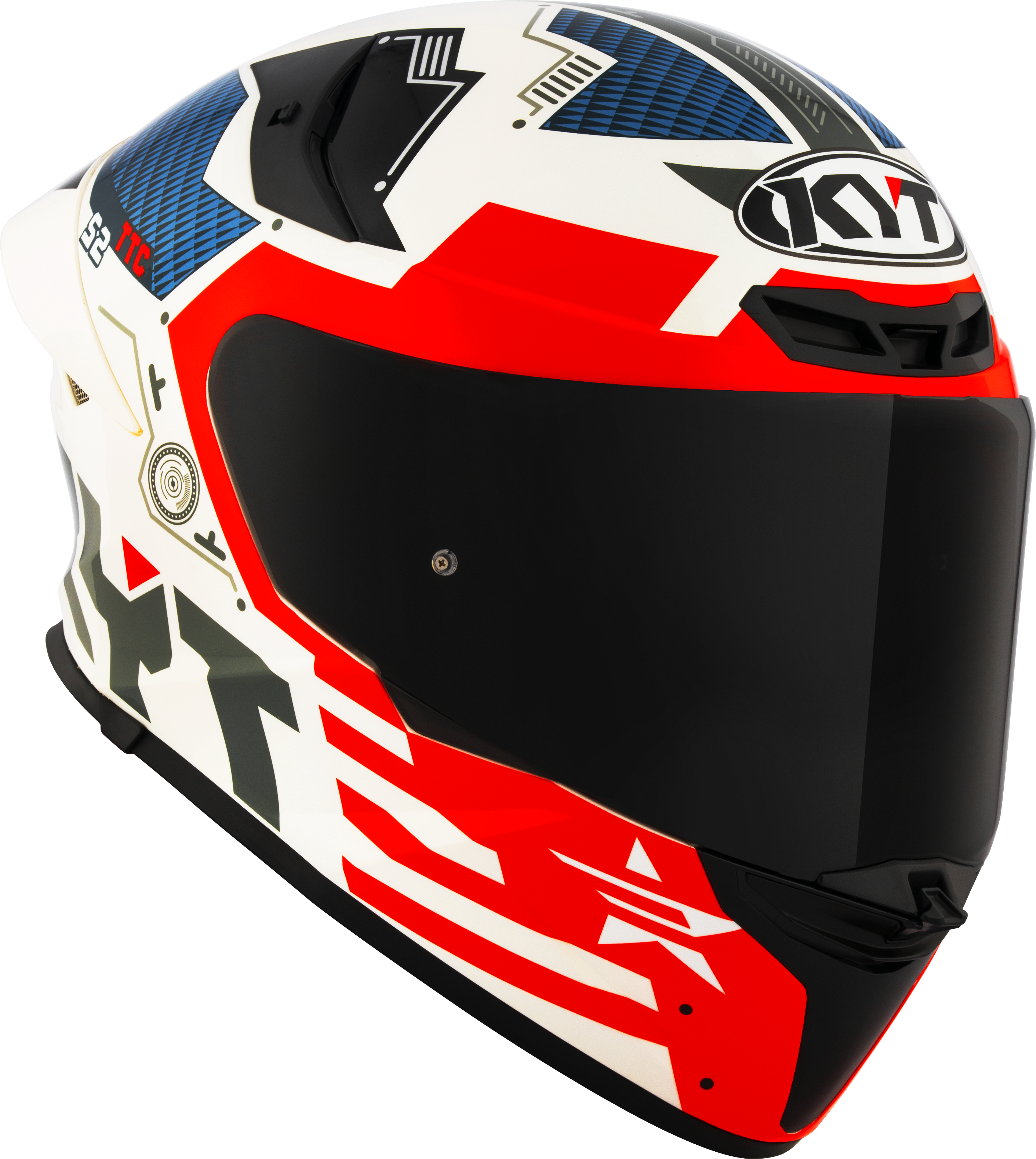 KYT TT-Revo Helm Fuselage Red Y6TR0020