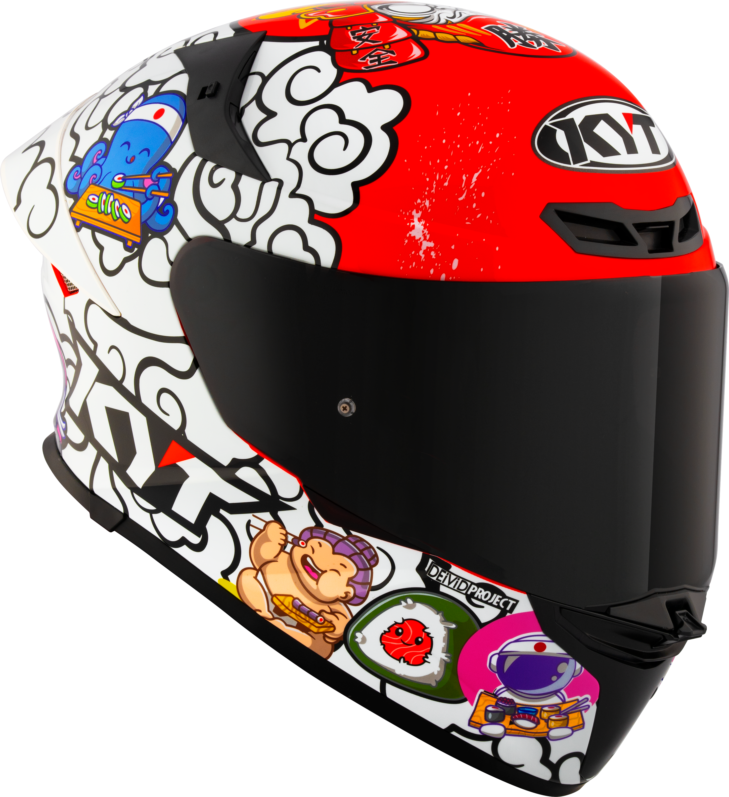 KYT TT-Revo Helm Sushi Time Y6TR0042
