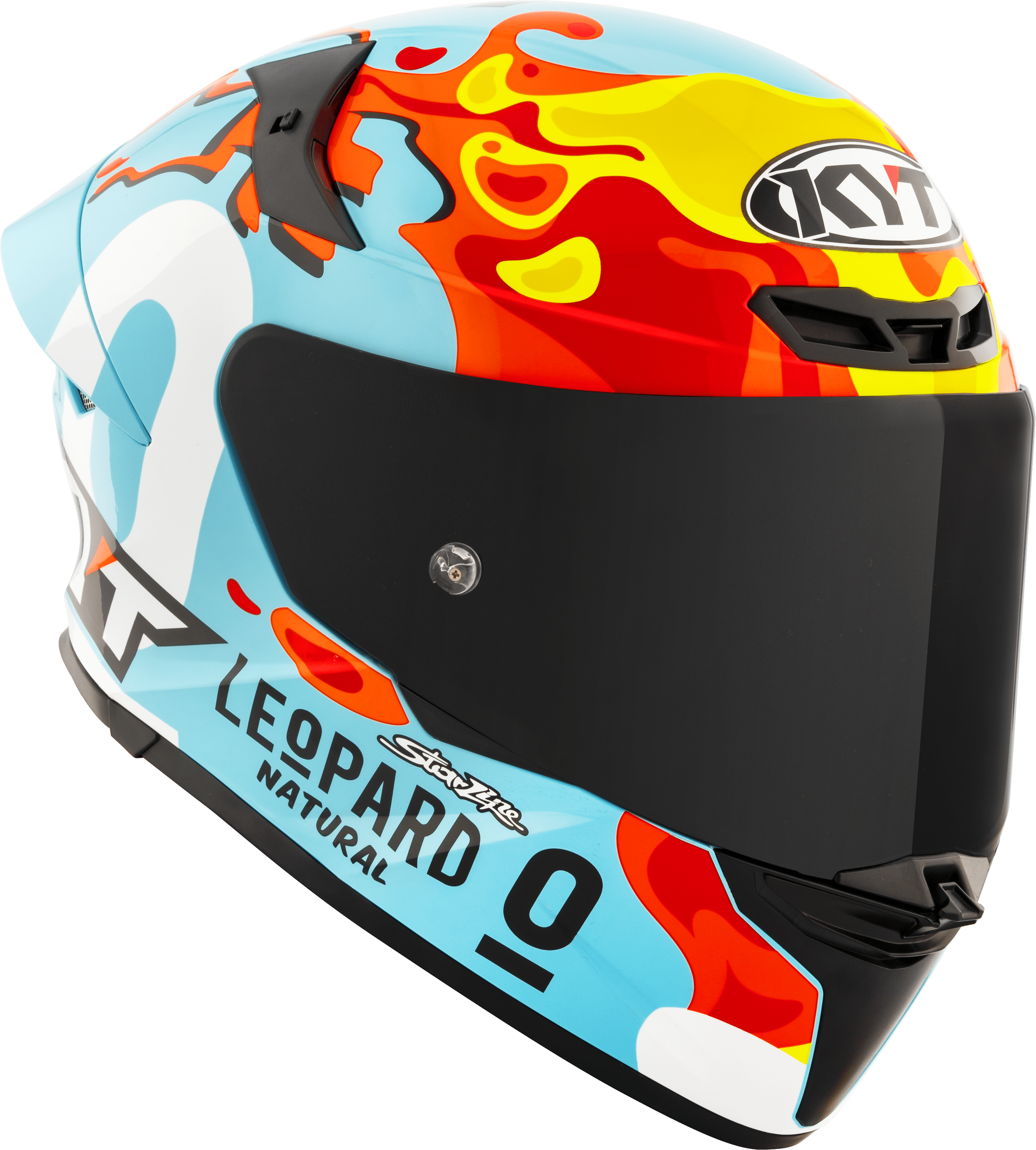 KYT TT-Revo Helm Leopard Replica Aragon Y6TR0054