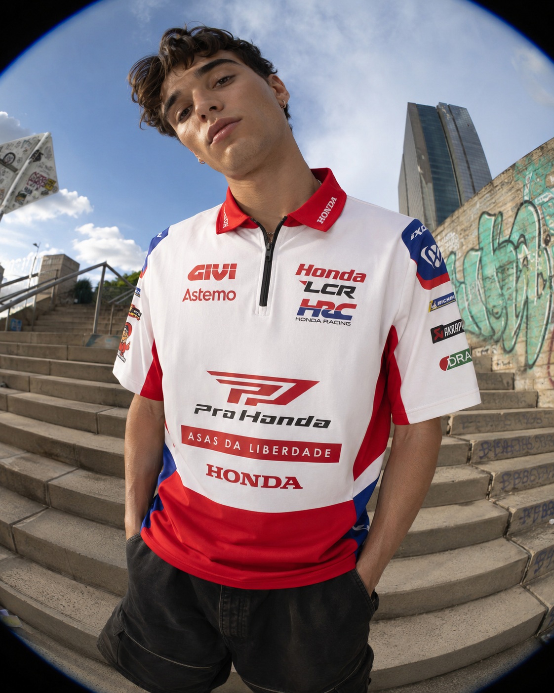 LCR Honda Racing-Team Poloshirt Replica 2026 IXON