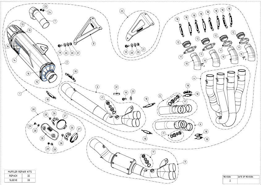 Akrapovic Racing Line (Edelstahl) Honda CBR 1000 RR-R SC82 (24-26) S-H10R10-APLT