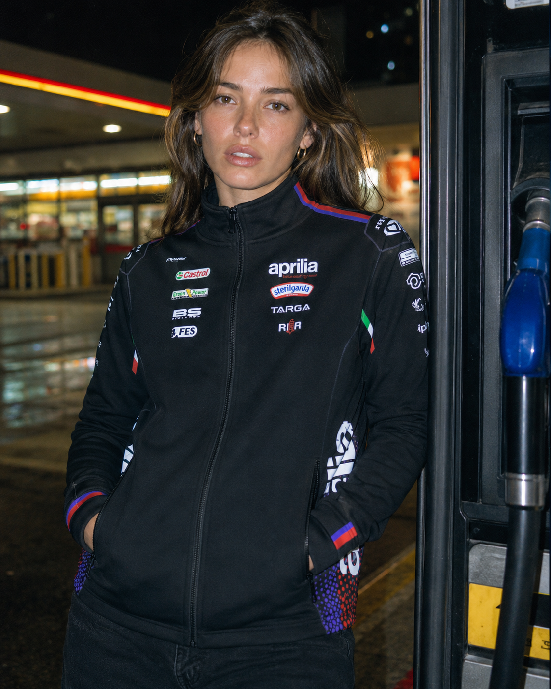 Aprilia Racing Team Zip Sweat-Jacke Replica 2026 Herren IXON