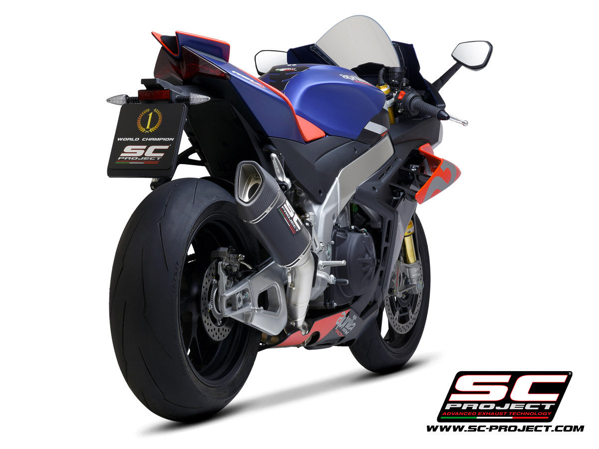 SC-Project Slip-On SC1-R (250mm) Aprilia RSV4 1100 Factory (21-24) A27A-VT90