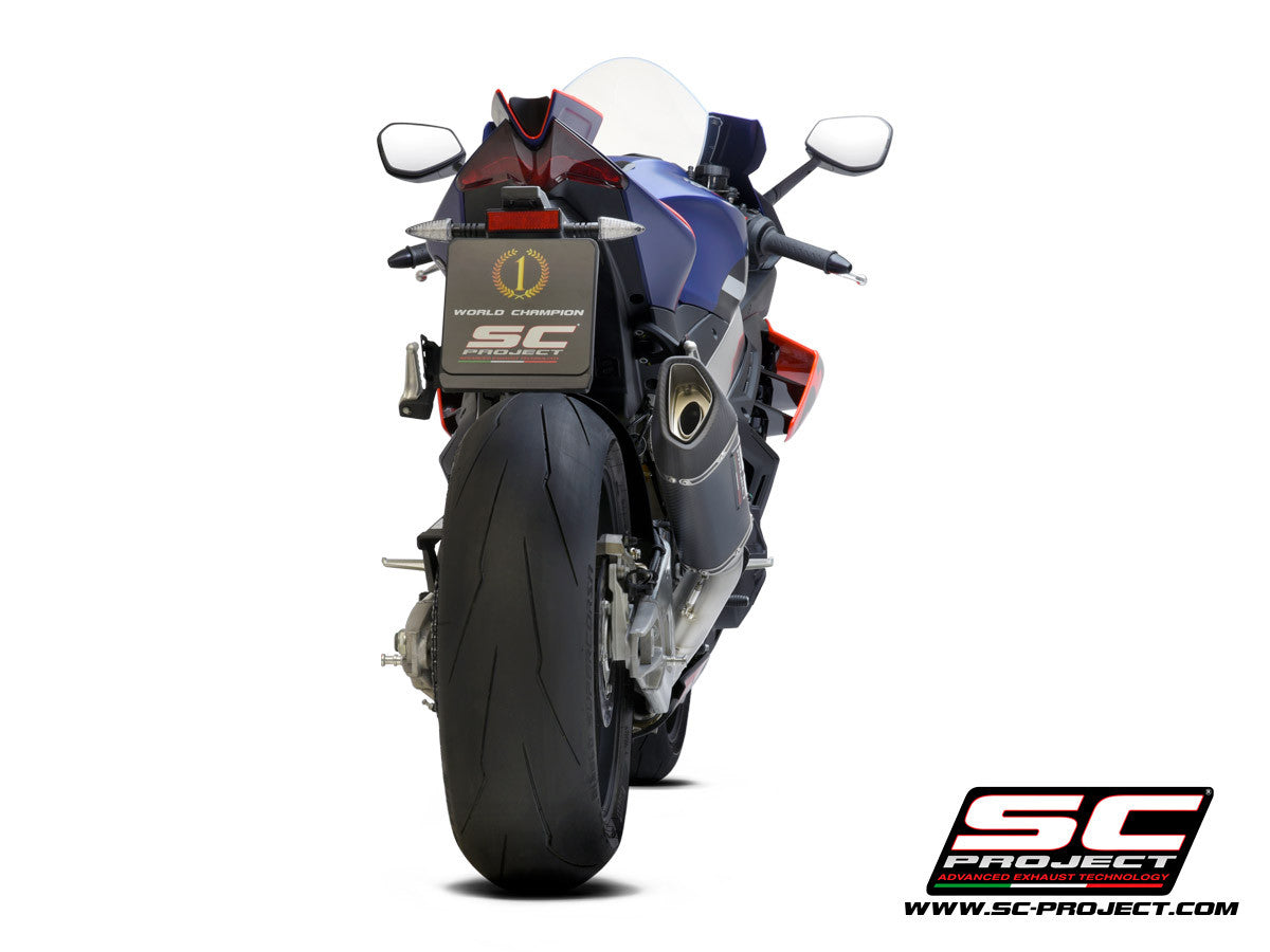 SC-Project Slip-On SC1-R (250mm) Aprilia RSV4 1100 Factory (21-24) A27A-VT90