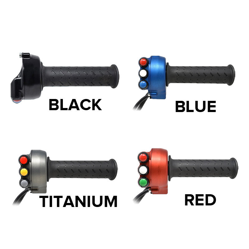 Gasgriffgehäuse mit integriertem Lenkerschalter JetPrime Aprilia RS 660 (20-24) JP ACC 660