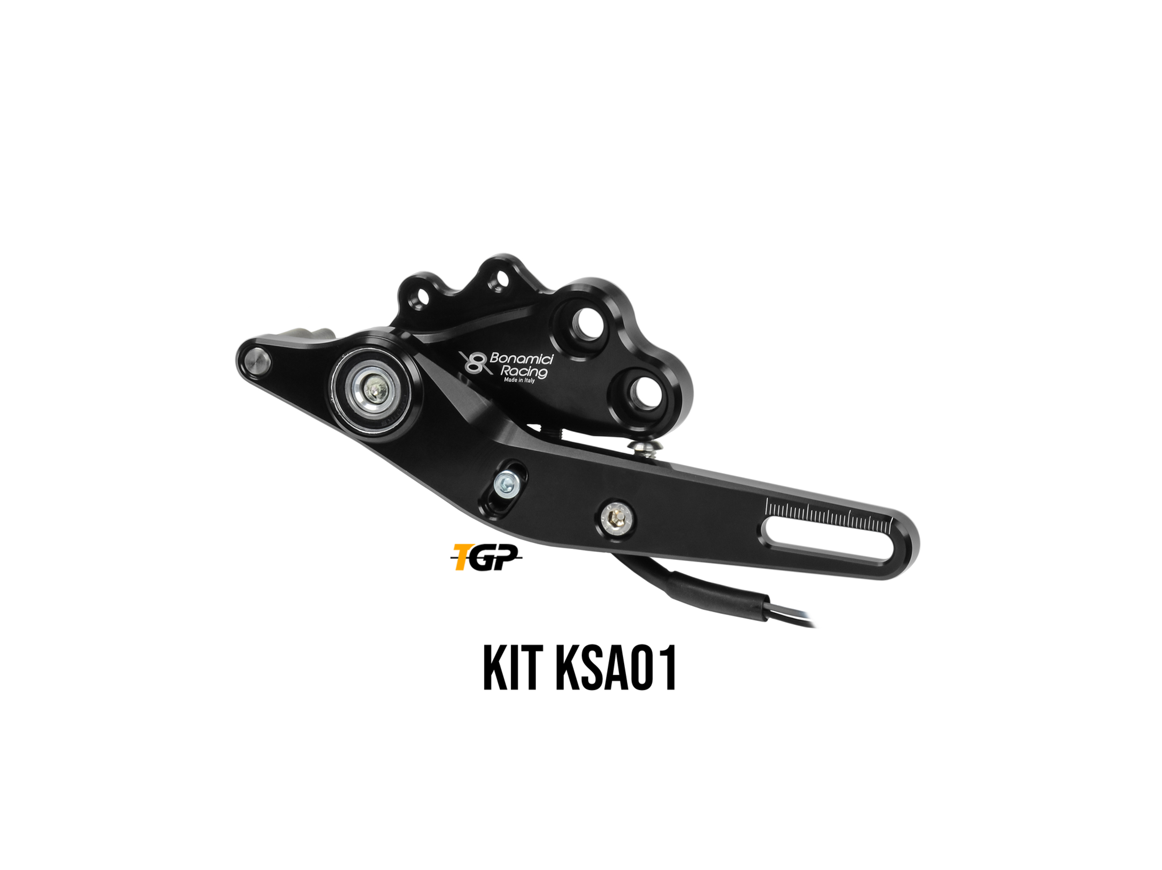 Fußrastenanlage Bonamici Aprilia RSV4/1100 Factory/RF/RR (17-20) A005S