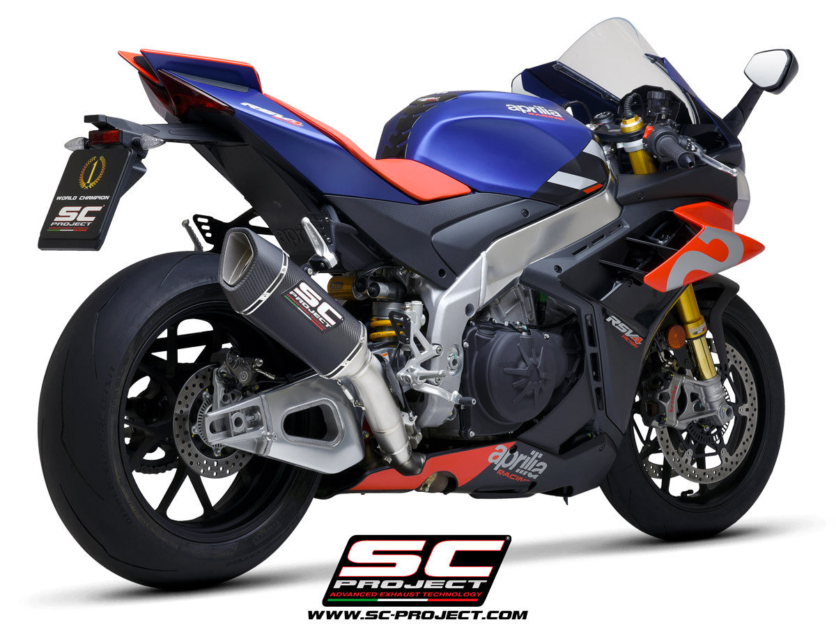 SC-Project Slip-On SC1-R (250mm) Aprilia RSV4 1100 Factory (21-24) A27A-VT90