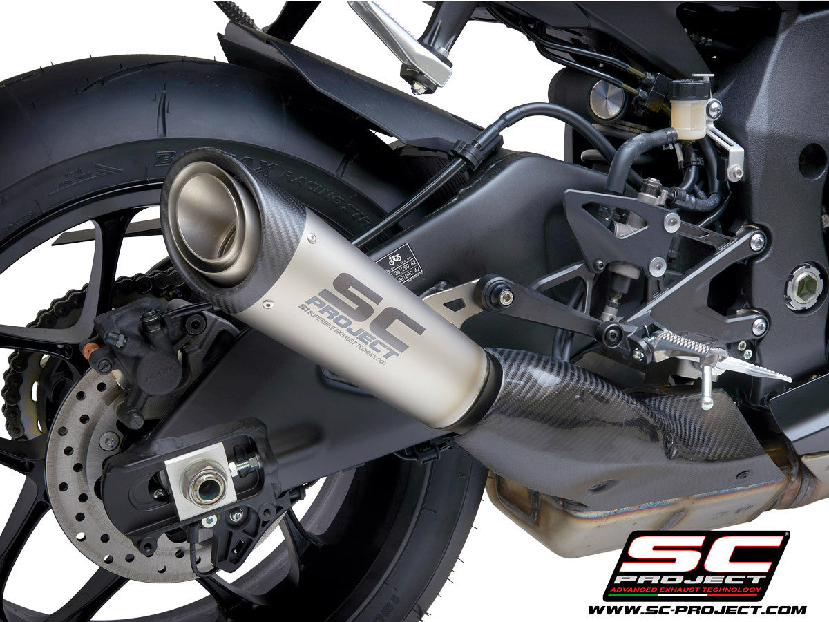 SC-Project Slip-On S1 Yamaha YZF-R1/M RN49 (17-19) Y11B-T41T
