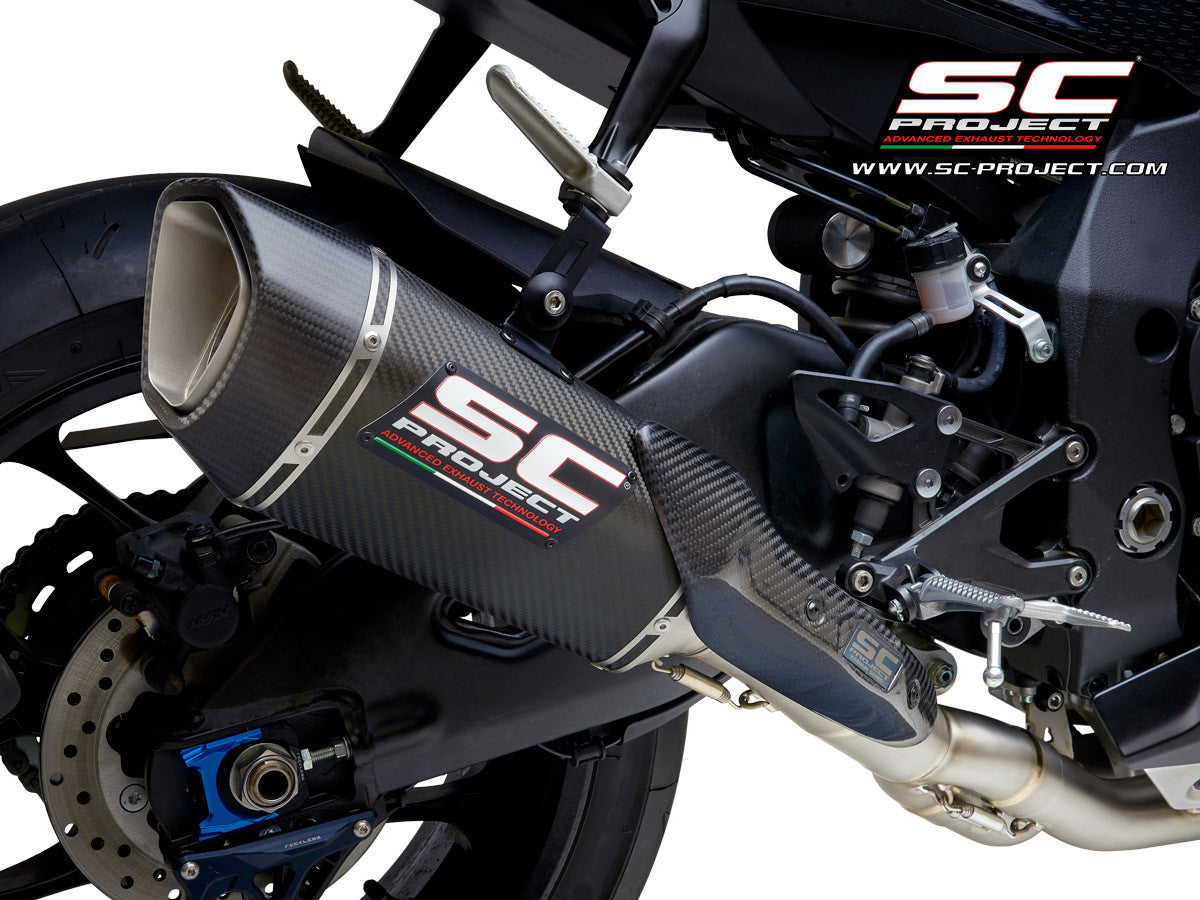 SC-Project Slip-On SC1-R + KAT-Ersatzrohr Yamaha YZF-R1/M RN32 (15-16)