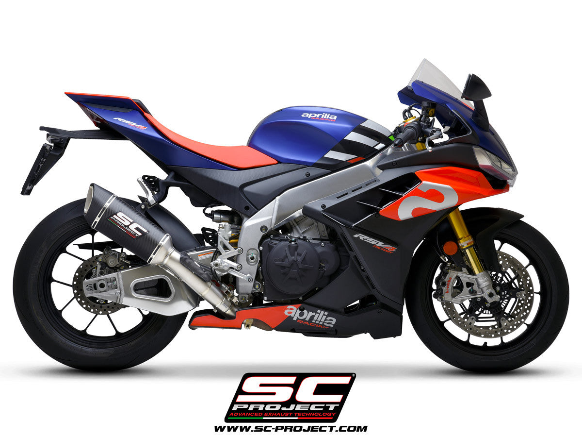 SC-Project Slip-On SC1-R (250mm) Aprilia RSV4 1100 Factory (21-24) A27A-VT90