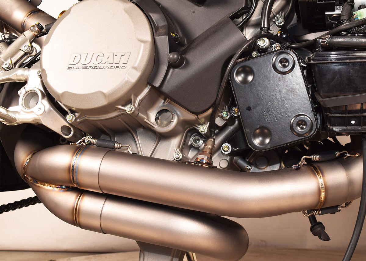 Spark Exhaust Komplettanlage Untersitz Grid-O Titanium Ducati Panigale 959 (16-19) GDU8832T