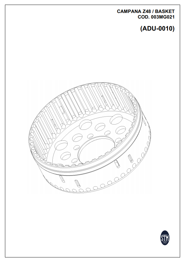 STM EVO SBK Trockenkupplung Ducati Panigale 1199/1299 KTT-0400