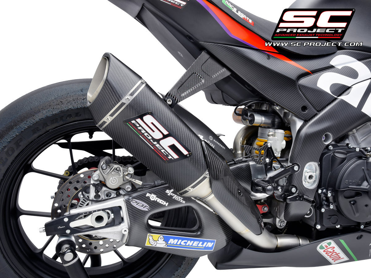 SC-Project Titan Komplettanlage SC1-R (250mm) Aprilia RSV4 1100 Factory (21-24) A27A-TC90C